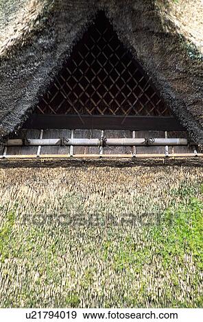 Thatched roof View Large Photo Image Stock Photo - Thatched roof. Fotosearch