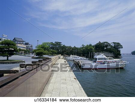 Picture - Godaido, Matsushima, Miyagi, Japan. Fotosearch