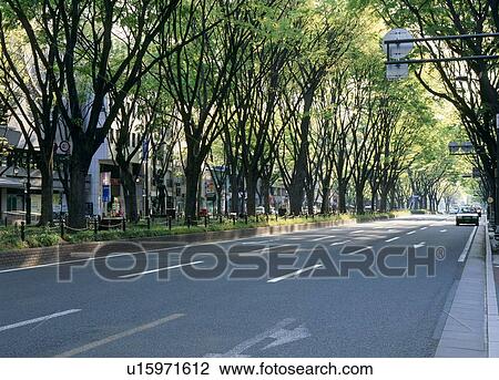 Stock Image - Jyouzenji Street, Sendai, Miyagi, Japan. Fotosearch