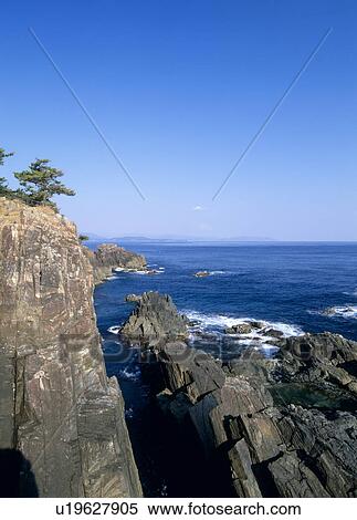 Stock Photography - Karakuwa Peninsula, Kesennuma, Miyagi, Japan. Fotosearch