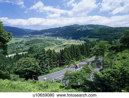 Stock Image - Naruko Onsen, Osaki, Miyagi, Japan. Fotosearch