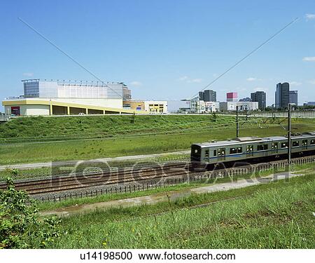 Stock Image - Chiba New Town, Inzai, Chiba, Japan. Fotosearch