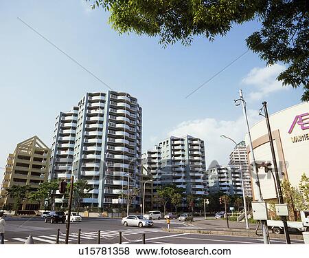 Chiba New Town, Inzai, Chiba, Japan View Large Photo Image Stock Photo - Chiba New Town, Inzai, Chiba, Japan. Fotosearch