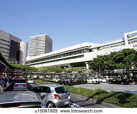 Stock Photo - Chiba Station, Chiba, Japan. Fotosearch