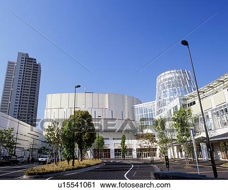 Stock Image - Kashiwanoha Campus Station, Kashiwa, Chiba, Japan. Fotosearch
