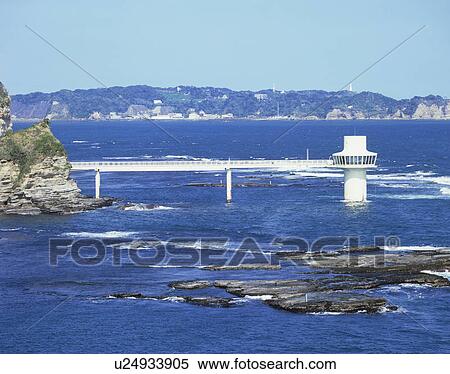 Katsuura Observation Underwater Tower, Katsuura, Chiba, Japan View Large Photo Image Stock Photography - Katsuura Observation Underwater Tower, Katsuura, Chiba, Japan. Fotosearch