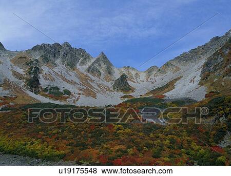 Stock Photo - Karasawa, Matsumoto, Nagano, Japan. Fotosearch