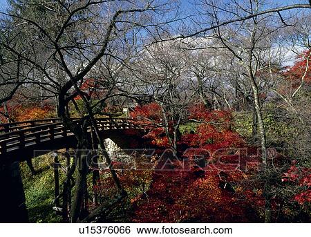 Ounkyo Bridge, Ina, Nagano, Japan View Large Photo Image Stock Photograph - Ounkyo Bridge, Ina, Nagano, Japan. Fotosearch