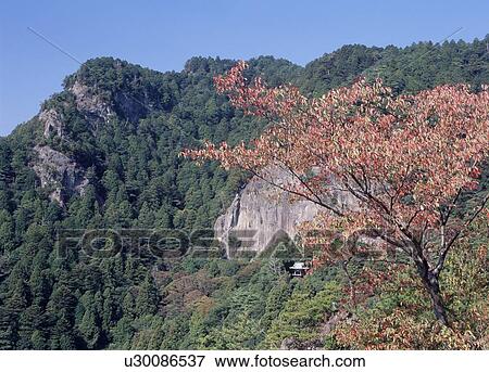 Stock Photo - Houraiji Temple, Shinjo, Aichi, Japan. Fotosearch