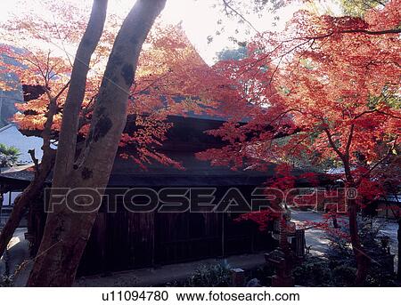 Stock Image - Jyokoji Temple, Seto, Aichi, Japan. Fotosearch