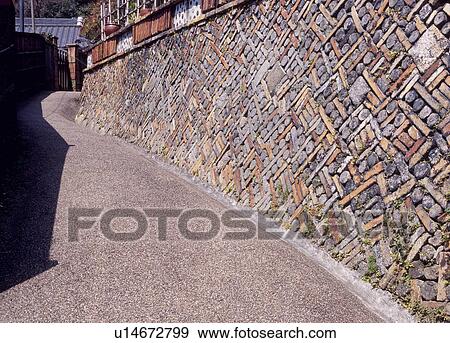 Kamagaki-no-komichi alley, Seto, Aichi, Japan View Large Photo Image Stock Photo - Kamagaki-no-komichi alley, Seto, Aichi, Japan. Fotosearch