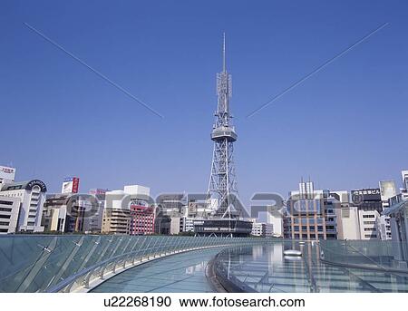 Nagoya TV Tower, Nagoya, Aichi, Japan View Large Photo Image Stock Image - Nagoya TV Tower, Nagoya, Aichi, Japan. Fotosearch