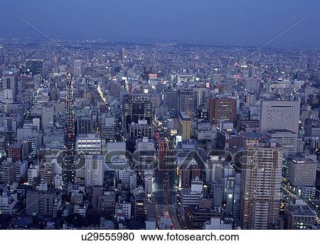 Night View Of Nagoya, Aichi, Japan View Large Photo Image Stock Image - Night View Of Nagoya, Aichi, Japan. Fotosearch