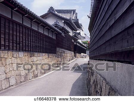 Nishio Castle Town, Nishio, Aichi, Japan View Large Photo Image Stock Photo - Nishio Castle Town, Nishio, Aichi, Japan. Fotosearch