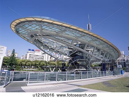Stock Photograph - Oasis 21, Nagoya, Aichi, Japan. Fotosearch