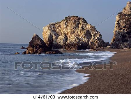 Rock and Beach, Tahara, Aichi, Japan View Large Photo Image Stock Image - Rock and Beach, Tahara, Aichi, Japan. Fotosearch