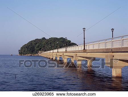 Stock Photography - Takeshima Island, Gamagori, Aichi, Japan. Fotosearch