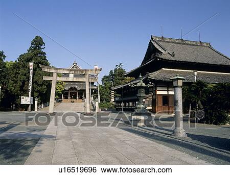 Stock Photograph - Toyokawa Inari, Toyohashi, Aichi, Japan. Fotosearch
