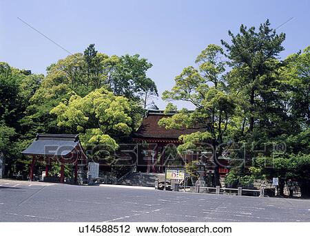 Stock Image - Tsushima Shrine, Tsushima, Aichi, Japan. Fotosearch