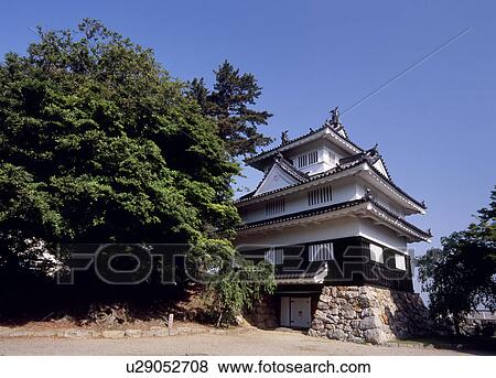 Stock Photo - Yoshida Castle, Toyohashi, Aichi, Japan. Fotosearch