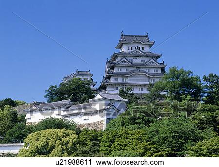 Himeji Castle, Himeji, Hyogo, Japan View Large Photo Image Stock Image - Himeji Castle, Himeji, Hyogo, Japan. Fotosearch
