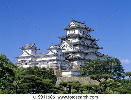 Stock Photography - Himeji Castle, Himeji, Hyogo, Japan. Fotosearch