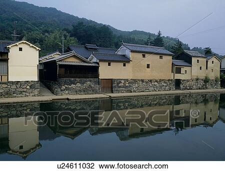 Hirafuku Juku, Hyogo, Japan View Large Photo Image Stock Image - Hirafuku Juku, Hyogo, Japan. Fotosearch