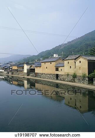 Hirafuku Juku, Hyogo, Japan View Large Photo Image Stock Photo - Hirafuku Juku, Hyogo, Japan. Fotosearch