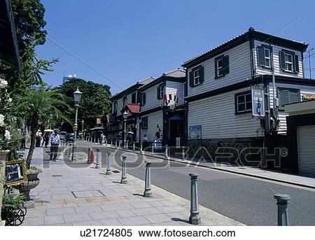 Stock Photography - Kitano Ijinkan, Kobe, Hyogo, Japan. Fotosearch