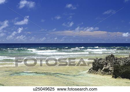 Stock Photography - Beach, Hateruma Island, Taketomi, Okinawa, Japan. Fotosearch