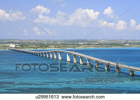 Kurima Bridge, Miyakojima, Okinawa, Japan View Large Photo Image Stock Image - Kurima Bridge, Miyakojima, Okinawa, Japan. Fotosearch