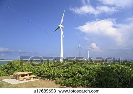 Stock Image - Nishi Hennazaki, Miyakojima, Okinawa, Japan. Fotosearch