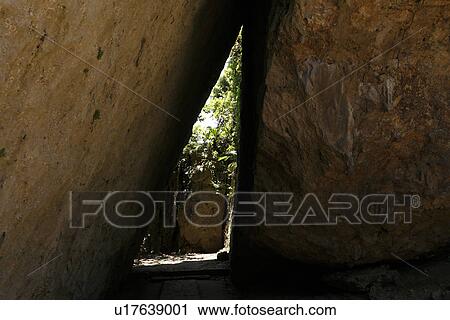 Stock Image - Sefa Utaki, Nanjo, Okinawa, Japan. Fotosearch