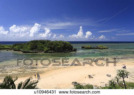 Star Sand Beach, Iriomote Island, Taketomi, Okinawa, Japan View Large Photo Image Stock Image - Star Sand Beach, Iriomote Island, Taketomi, Okinawa, Japan. Fotosearch
