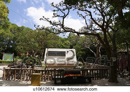 Picture - Statue of Himeyuri, Itoman, Okinawa, Japan. Fotosearch