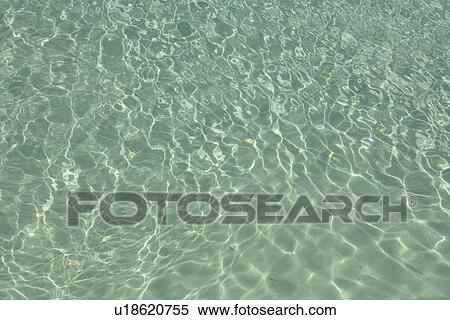 Stock Photography - Surface of Sea, Miyakojima, Okinawa, Japan. Fotosearch