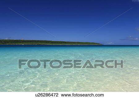 Stock Image - Yonaha Maibama Beach, Miyakojima, Okinawa, Japan. Fotosearch