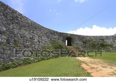 Zakimi Castle, Yomitan, Okinawa, Japan View Large Photo Image Stock Image - Zakimi Castle, Yomitan, Okinawa, Japan. Fotosearch