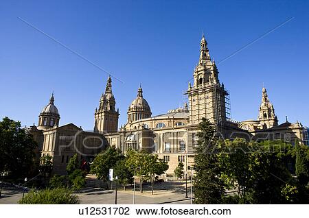 Spain, Catalonia, Barcelona, Palau Nacional, Barcelona, Spain View Large Photo Image Stock Image - Spain, Catalonia, Barcelona, Palau Nacional, Barcelona, Spain. Fotosearch