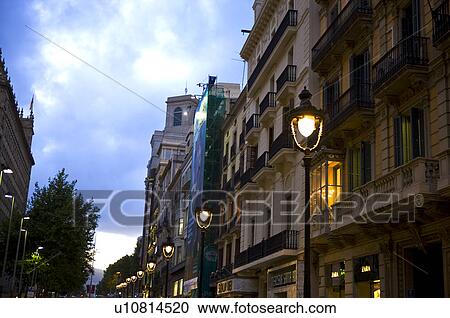 Stock Image - Spain, Catalonia, Barcelona. Fotosearch