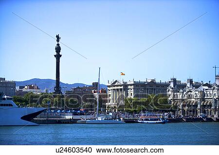 Spain, Catalonia, Barcelona View Large Photo Image Stock Image - Spain, Catalonia, Barcelona. Fotosearch