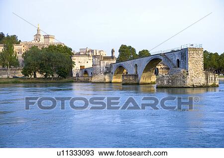 St. Benezet's Bridge over Rhone River, Avignon, Provence-Alpes-Cote d'Azur, France View Large Photo Image Stock Image - St. Benezet's Bridge over Rhone River, Avignon, Provence-Alpes-Cote d'Azur, France. Fotosearch