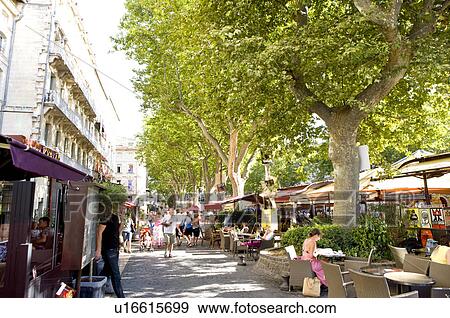Stock Photo - City View in Avignon, Provence-Alpes-Cote d'Azur, France. Fotosearch