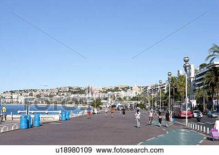 Nice, Provence-Alpes-Cote d'Azur, France, Europe View Large Photo Image Stock Photo - Nice, Provence-Alpes-Cote d'Azur, France, Europe. Fotosearch