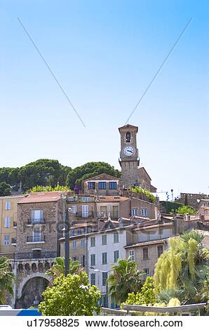 Stock Photography - Old Town in Cannes, Provence-Alpes-Cote d'Azur, France, Europe. Fotosearch