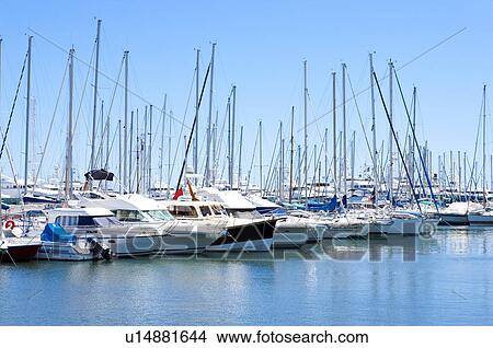 Picture - Vieux Port, Cannes, Provence-Alpes-Cote d'Azur, France, Europe. Fotosearch
