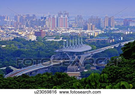 Taiwan, Kaohsiung, Kaohsiung MRT, World Games Station View Large Photo Image Stock Photograph - Taiwan, Kaohsiung, Kaohsiung MRT, World Games Station. Fotosearch