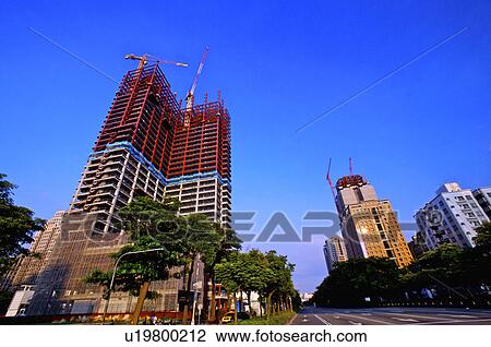 Taiwan, Taichung, 7th Redevelopment Zone View Large Photo Image Stock Image - Taiwan, Taichung, 7th Redevelopment Zone. Fotosearch