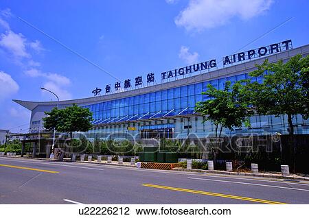 Stock Image - Taiwan, Taichung, Taichung Airport. Fotosearch