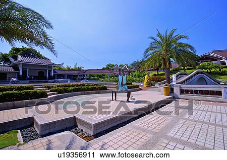 Stock Image - Taiwan, Taichung, Taichung County Seaport Art Center. Fotosearch
